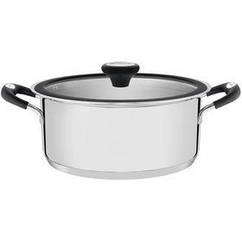 Кастрюля TRAMONTINA Solar silicone нерж. кастрюля 2,8л (диам 20см) широкая (62123/203)