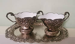 Набір цукорниця та молочник