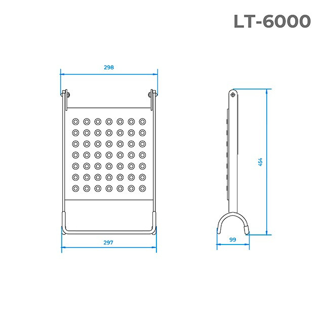 Съемная демонтажная ступень-полка ИНТЕРТУЛ LT-6000 - фото 2 - id-p1663200083