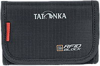 Кошелек с защитой Tatonka Folder RFID B, Black