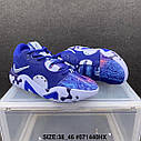 Eur40-46 Nike PG 6 Blue Paisley чоловічі баскетбольні кросівки, фото 7