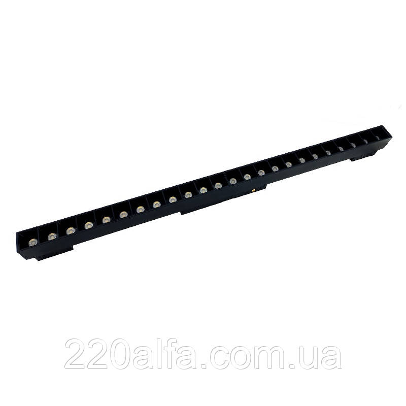 LED світильник трековий магнітний Magnetic Light 24 Вт 4000 К 2040 Lm, чорний, фото 1