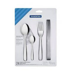 Столове приладдя TRAMONTINA AMAZONAS набір столових приб.24 пр (стейк.ніж) блист (66960/846)