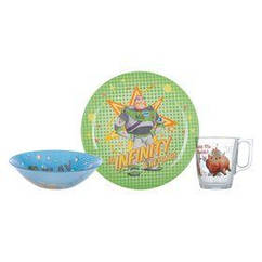 Набір посуду дітей. LUMINARC DISNEY TOY STORY /НАБОР/3 пр.короб (P9344)