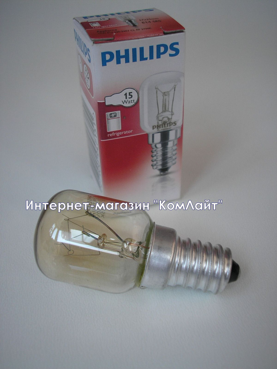 Купить Лампа для холодильника PHILIPS Appliance 15W E14 230-240V T25 CL ...