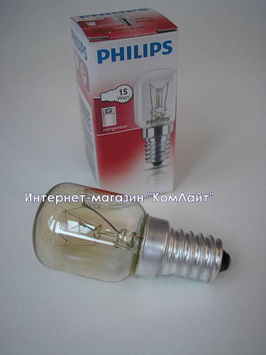 Купить Лампа для холодильника PHILIPS Appliance 15W E14 230-240V T25 CL ...
