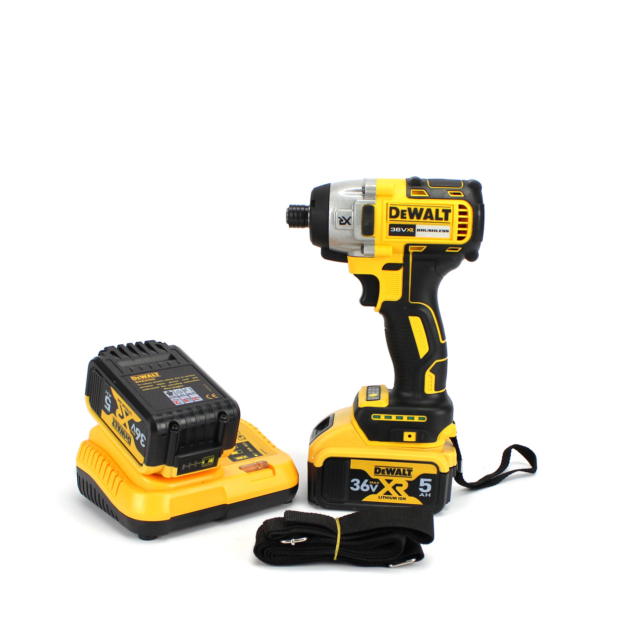 Акумуляторний безщітковий гвинтоверт DeWalt DCF887N (36V, 5AH) з регулятором. АКБ гвинтоверт Девольт