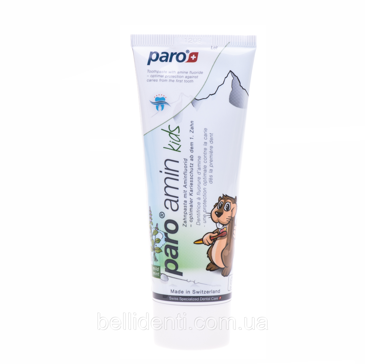 Детская зубная паста paro AMIN KIDS (0-6 лет), 75 мл: продажа, цена в ...