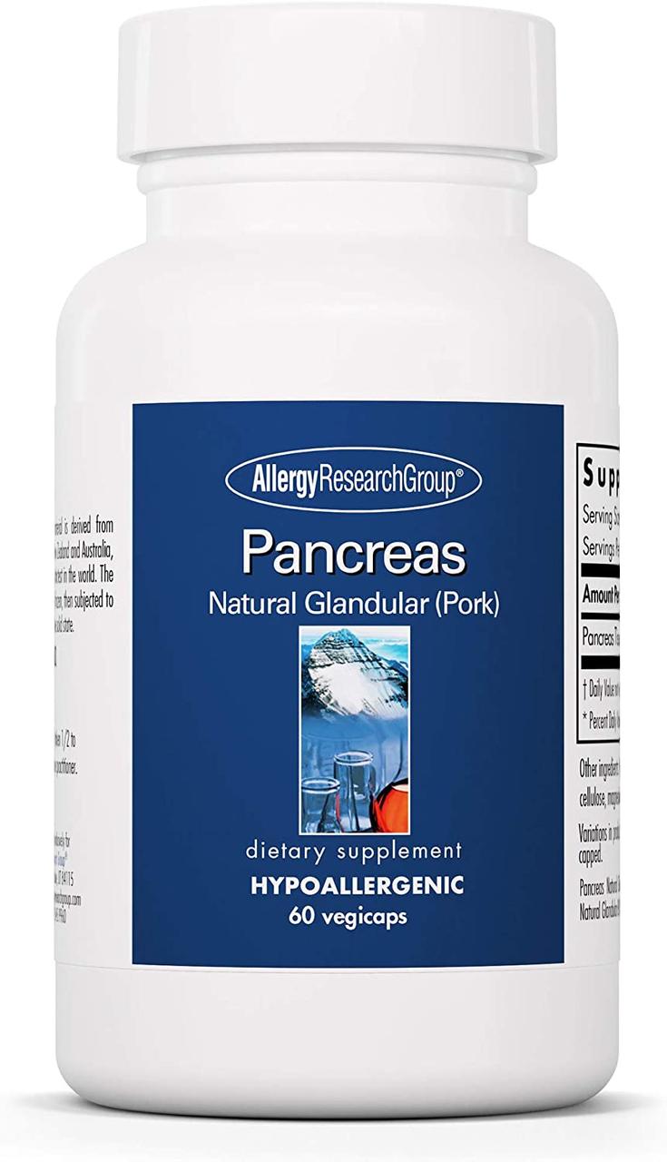 Allergy Research Pancreas Pork / Підшлункова залоза (Свинина) 60 капсул