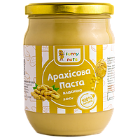 Арахісова паста FunnyNuts класична 500 г (скло)