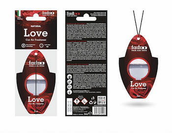 Ароматизатор в машину - Love Аромат кохання