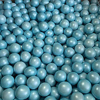 3082 Хрусткі кульки в шоколаді перл.блакитні 16мм 20г