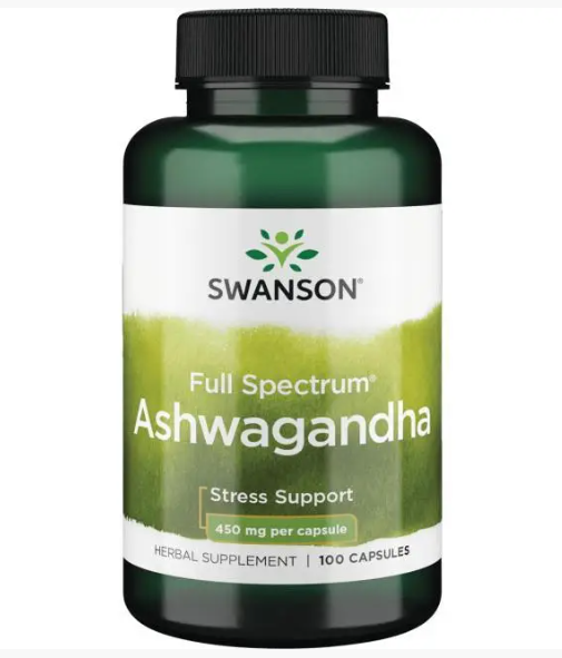 Swanson Ashwagandha 450 mg 100 Caps