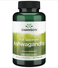 Swanson Ashwagandha 450 mg 100 Caps