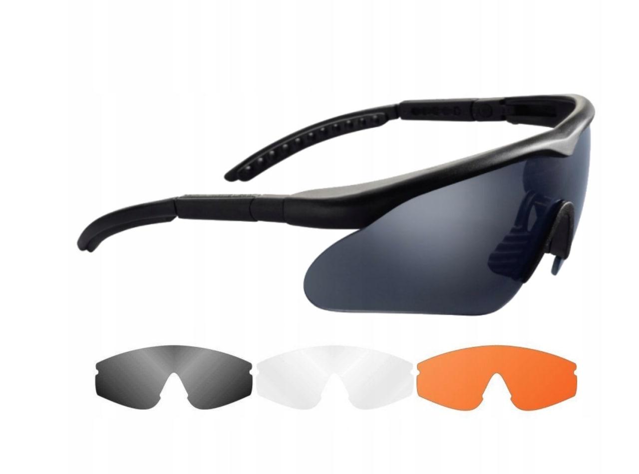 Окуляри балістичні Swiss Eye Raptor Black