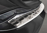 Захисна накладка на задній бампер для Tesla Model S Liftback 2012-2022 /нерж.сталь/, фото 3