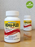 NaturesPlus, Hema-Plex, комплекс с железом, 60 мягких капсул
