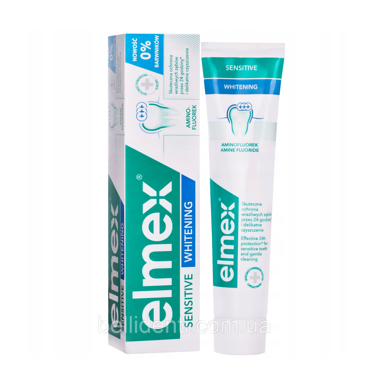 Зубна паста Elmex Sensitive Whitening, 75 мл
