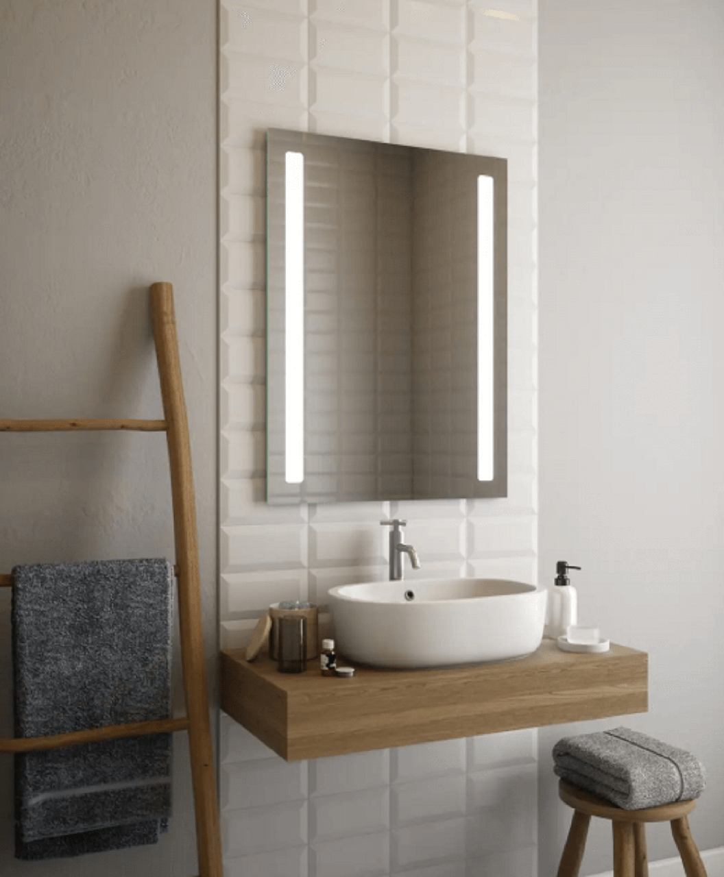 Дзеркало LED (60*80*3см) pr-d52