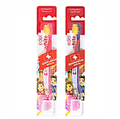 Дитяча зубна щітка Edel+White з мікротонкою щетиною KONEX 0 до 10 років, принцеса