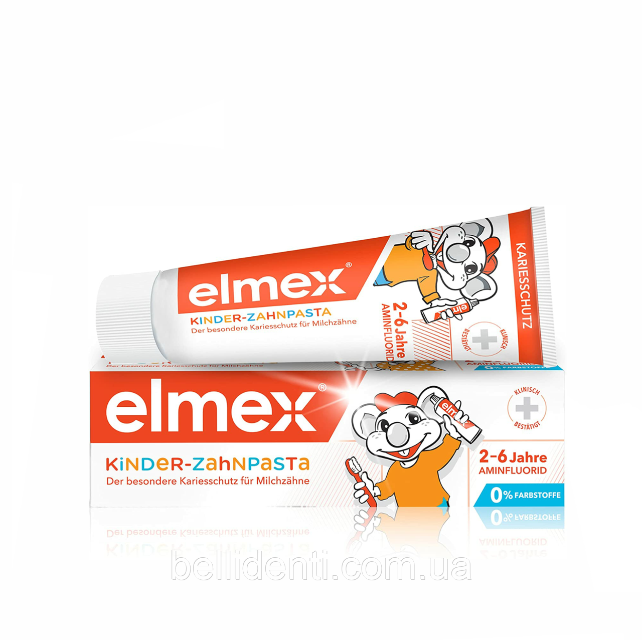 Дитяча зубна паста Elmex Kids фтор 1000 ppm (від 2-6 років), 50 мл