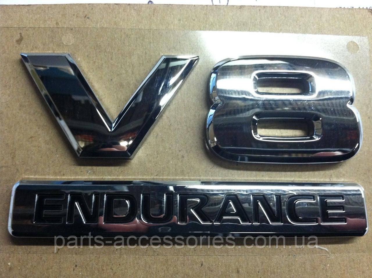 Nissan Titan Armada Ємблема значок V8 ENDURANCE Новий Оригінал, фото 1