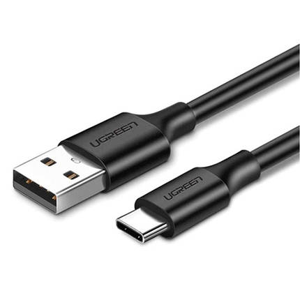Кабель Ugreen USB 2.0 AM to Type-C US287 60116 (Чорний, 1 м), фото 2