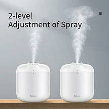 Зволожувач повітря Baseus Elephant Humidifier 600 мл з функцією нічника DHXX-02 (Білий), фото 2