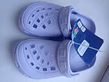 Дитячі крокси CROCS 28/29-19 см бузкові, фото 3