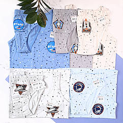 Набір білизни для хлопчика донелла від 10 до 11 років Donella комплект майка труси для хлопчика ціна за 1шт