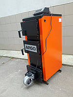 Універсальний твердопаливний котел тривалого горіння Арго Стандарт (Argo) сталь 4 мм, 20кВт