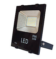 LED прожектор для улицы 30W 6500K с SMD светодиодами и отражателем (FL-30-6000)