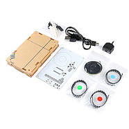 Паяння радіоконструктора звукового SMD DIY Kit музичний спектр (акриловий корпус), фото 5