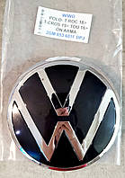 Емблема значок на решітку радіатора Volkswagen T-ROC18> T-CROS 19> TOUAREG 16>" перед (D=138) (2GM 853 601F