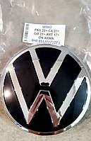 Эмблема значок на решетку радиатора Volkswagen PASSAT 20+ Caddy, GOLF 21+, ARTEON 17+ перед (D=138)