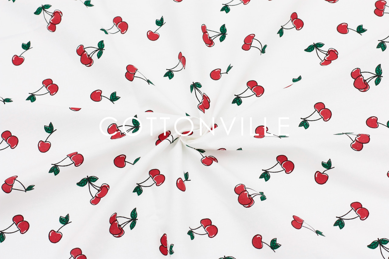 Ранфорс 240 см Вишеньки