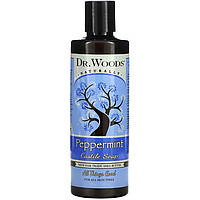 Мятное кастильское мыло Dr. Woods "Peppermint Castile Soap" с маслом ши (236 мл)