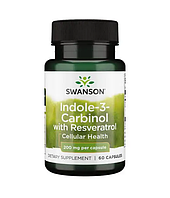 Swanson Indole-3-Carbinol with Resveratrol 200 mg 60 Caps