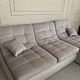 Трьохмісний розкладний диван з нішею, фото 3