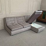 Трьохмісний розкладний диван з нішею, фото 7