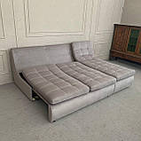 Трьохмісний розкладний диван з нішею, фото 6