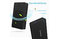 Зовнішня кишеня Orico 3569S3 для 3.5" HDD USB 3.0 оригінал, фото 7