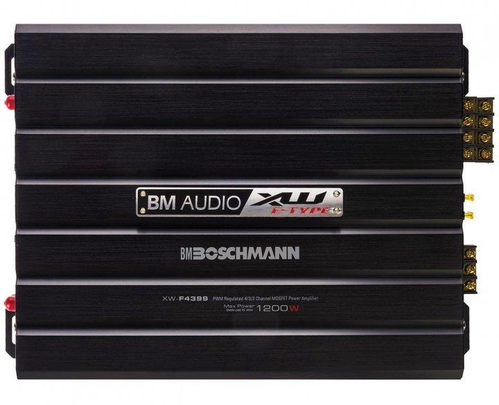 Автомобільний чотириканальний підсилювач звуку Boschman XW-F4399 1700 Вт підсилювач звуку для машини