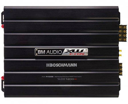 Автомобільний чотириканальний підсилювач звуку Boschman XW-F4399 1700 Вт підсилювач звуку для машини, фото 1