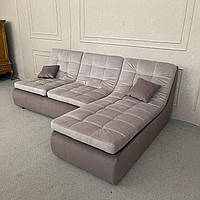 Новий розкладний диван з нішею велюр