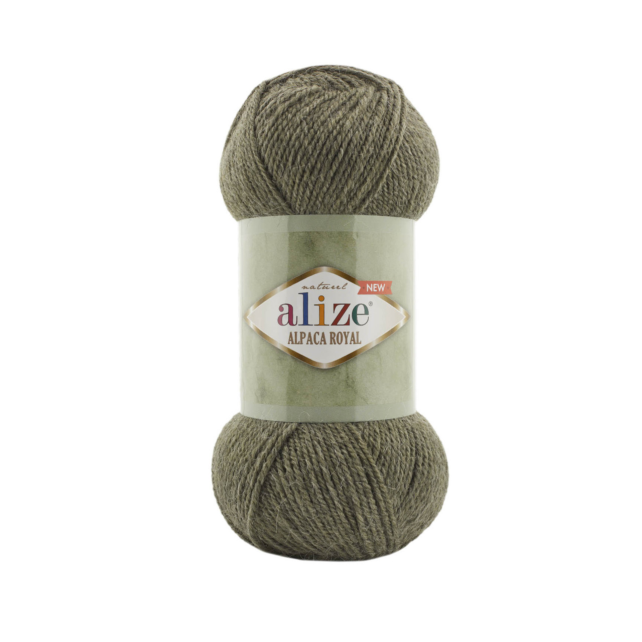 Alize Alpaca Royal NEW - 577 зелений меланж