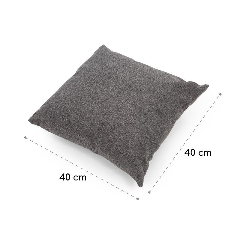 Titania Pillow Cushion 100% полиэстер водоотталкивающий темно-серый меланж Темно-серый (Германия, читать - фото 6 - id-p1663339280