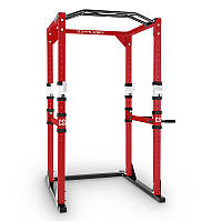 Tremendour Power Rack Homegym стальной красный белый без латной тяги | Красный (Германия, читать описание)