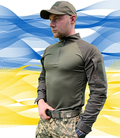 Тактическая рубашка олива, Рубашка тактическая ВСУ ubacs, Боевая рубашка олива, Боевая рубашка UBACS