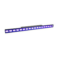 LCB48 UV LED Bar 18x3W UV LEDs 9 каналов DMX master/slave функция черный (Германия, читать описание)